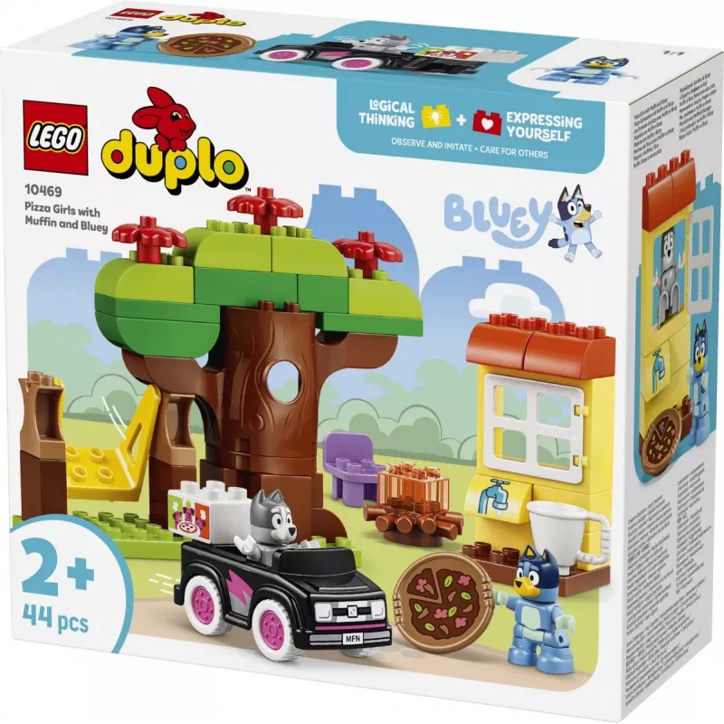 LEGO DUPLO Bluey 10469 Mufinos ir Bluey picerija (44 d.)