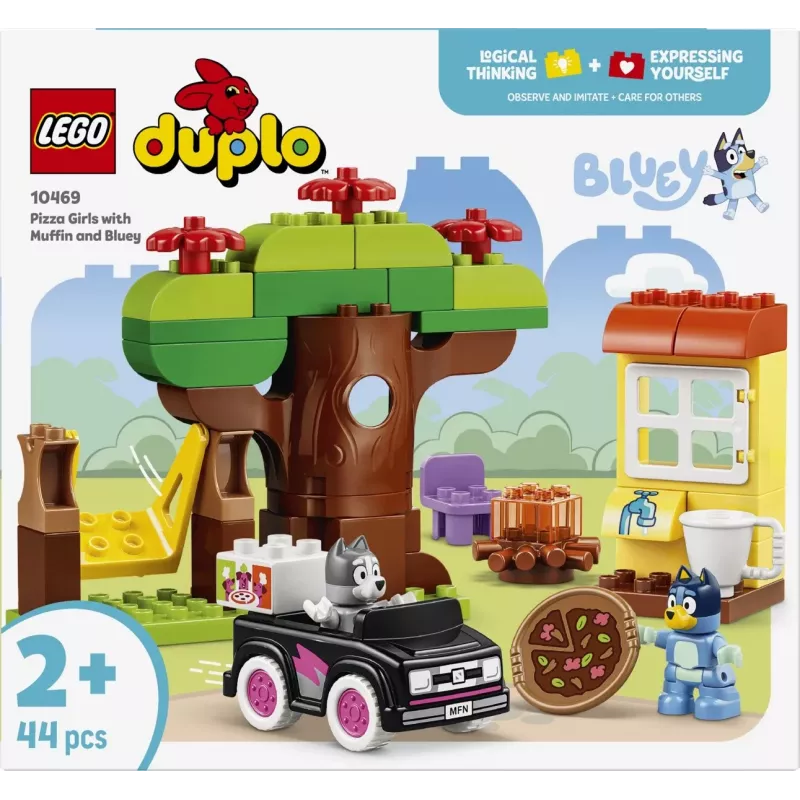 LEGO DUPLO Bluey 10469 Mufinos ir Bluey picerija (44 d.)
