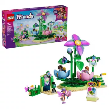 LEGO Friends 42702 Besisukantis gėlių ir fėjų puodelių atrakcionas (321 d.)