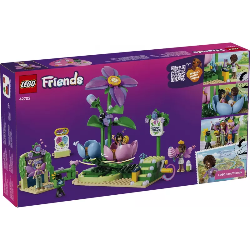 LEGO Friends 42702 Besisukantis gėlių ir fėjų puodelių atrakcionas (321 d.)