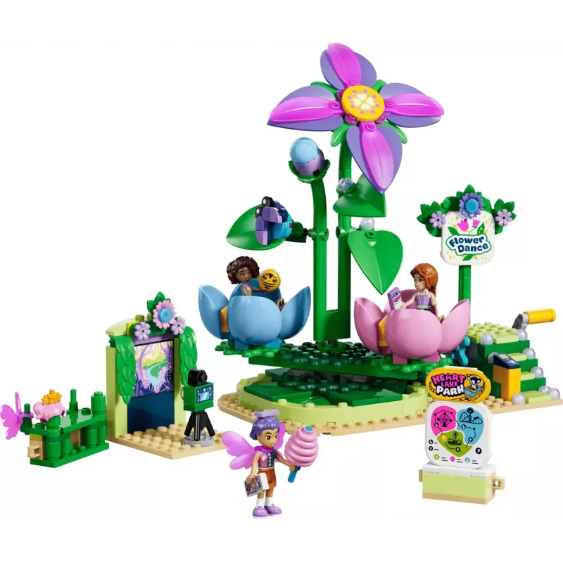 LEGO Friends 42702 Besisukantis gėlių ir fėjų puodelių atrakcionas (321 d.)