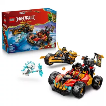 LEGO NINJAGO 71864 Kai ir Cole jungiamos transporto priemonės (394 d.)