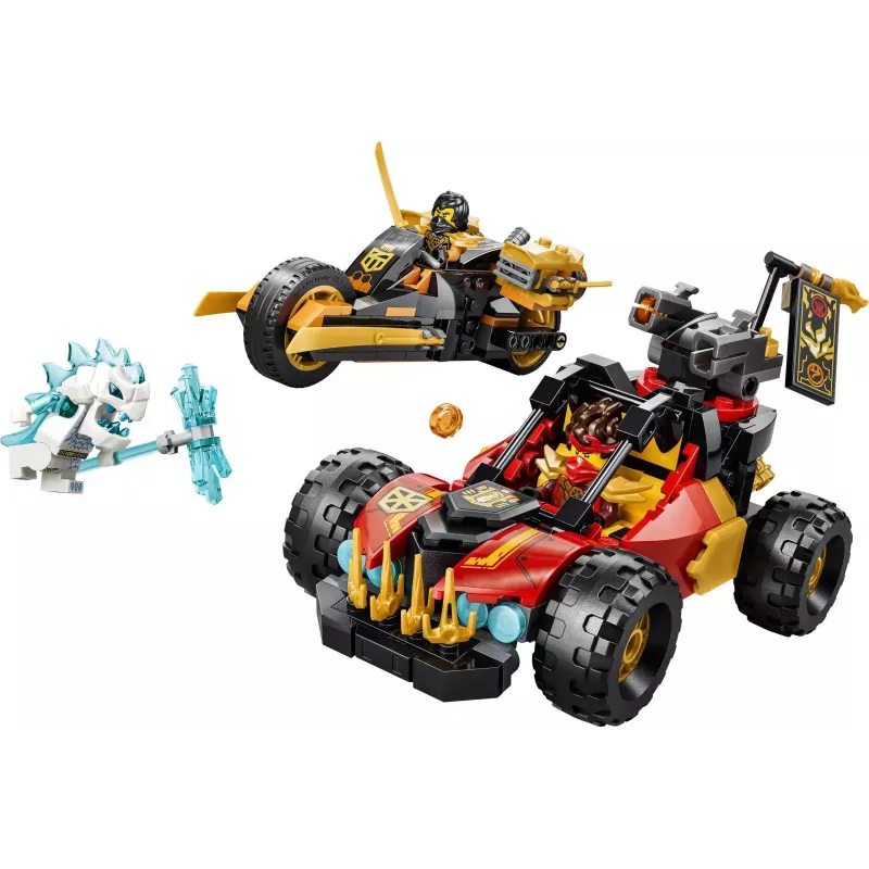 LEGO NINJAGO 71864 Kai ir Cole jungiamos transporto priemonės (394 d.)