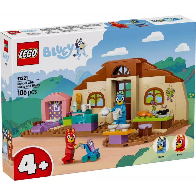 LEGO Bluey 11221 Mokykla su Rusty ir Bluey (106 d.)