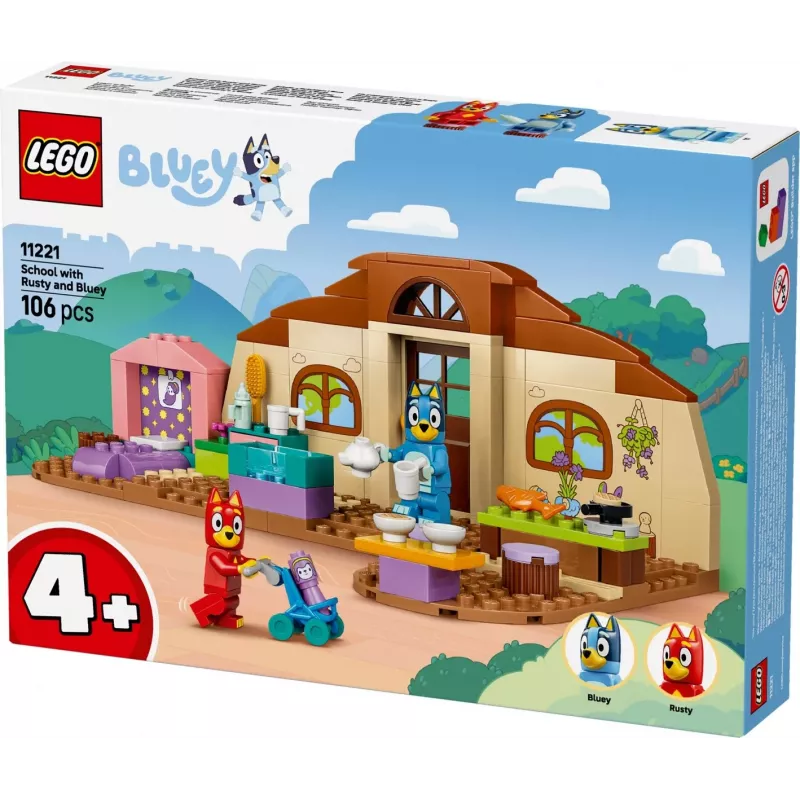 LEGO Bluey 11221 Mokykla su Rusty ir Bluey (106 d.)