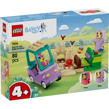 LEGO Bluey 11216 Močiutės su Bingo ir Bluey (80 d.)