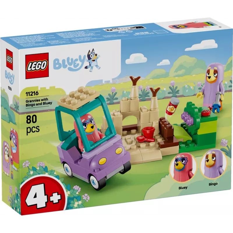 LEGO Bluey 11216 Močiutės su Bingo ir Bluey (80 d.)