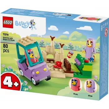 LEGO Bluey 11216 Močiutės su Bingo ir Bluey (80 d.)