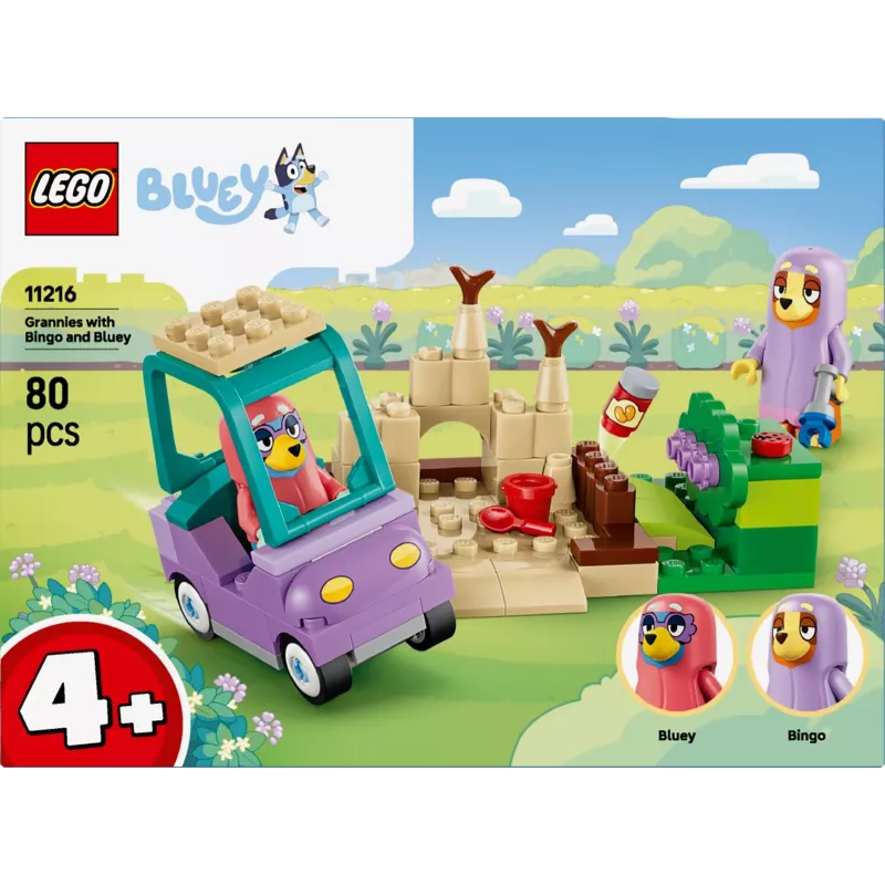 LEGO Bluey 11216 Močiutės su Bingo ir Bluey (80 d.)