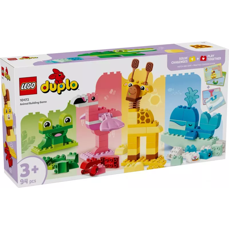 LEGO DUPLO 10472 Gyvūnų statymo žaidimas (94 d.)