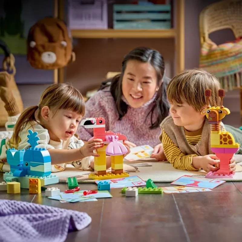 LEGO DUPLO 10472 Gyvūnų statymo žaidimas (94 d.)