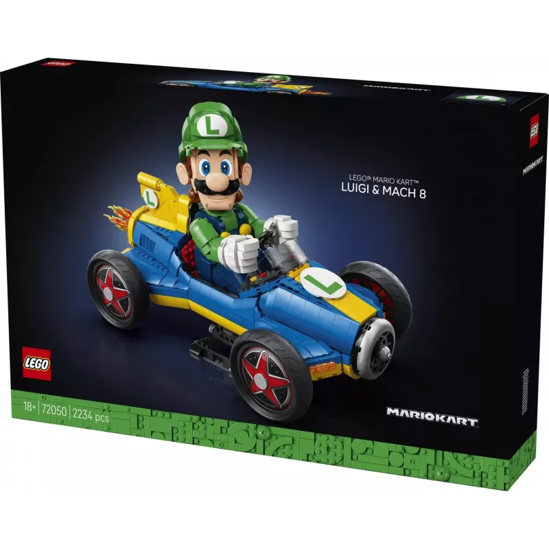 LEGO Super Mario 72050 Mario Kart - Luidžis ir Mach 8 (2234 d.)