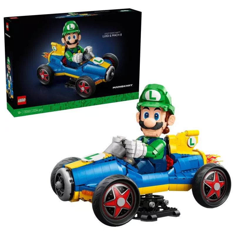 LEGO Super Mario 72050 Mario Kart - Luidžis ir Mach 8 (2234 d.)