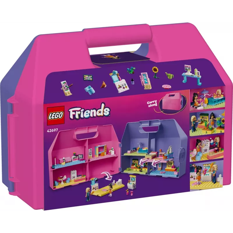 LEGO Friends 42697 Kūrybiškas lėlių namelis lagamine (355 d.)