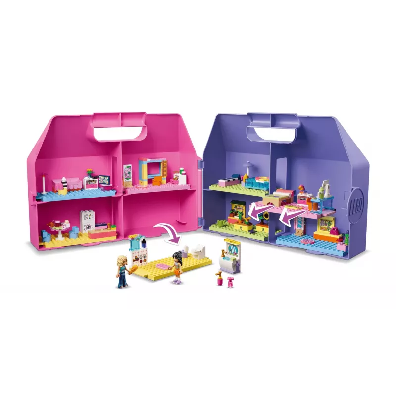 LEGO Friends 42697 Kūrybiškas lėlių namelis lagamine (355 d.)