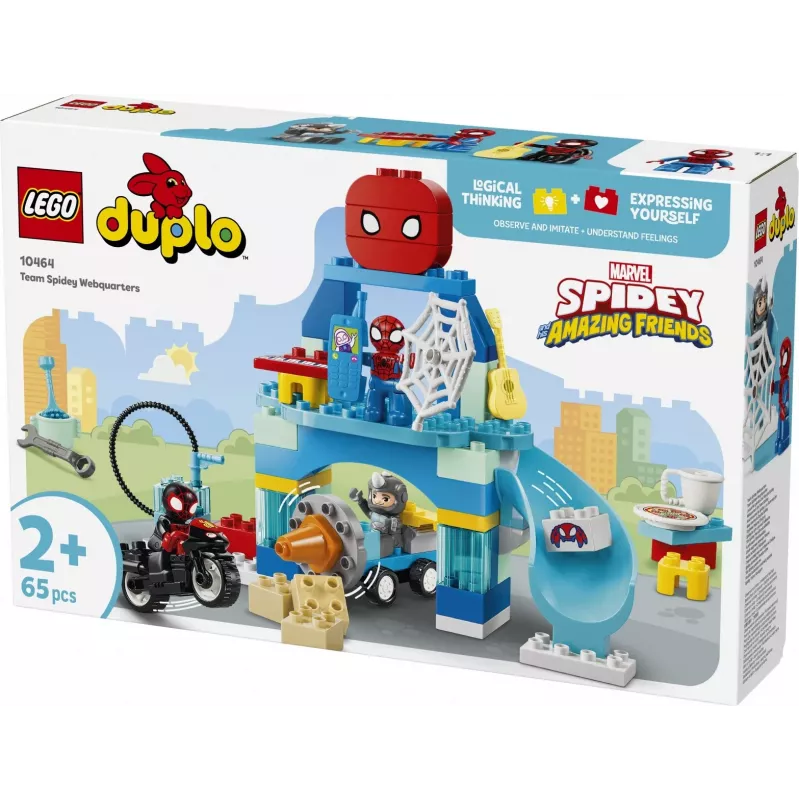 LEGO DUPLO Marvel 10464 Spidey komandos slėptuvė (65 d.)
