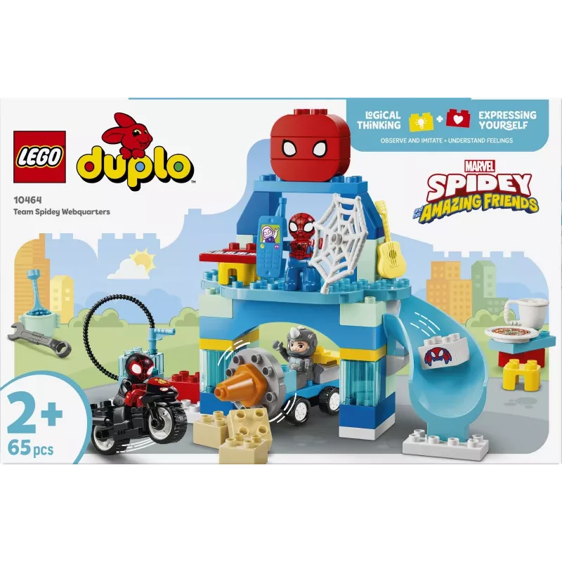 LEGO DUPLO Marvel 10464 Spidey komandos slėptuvė (65 d.)