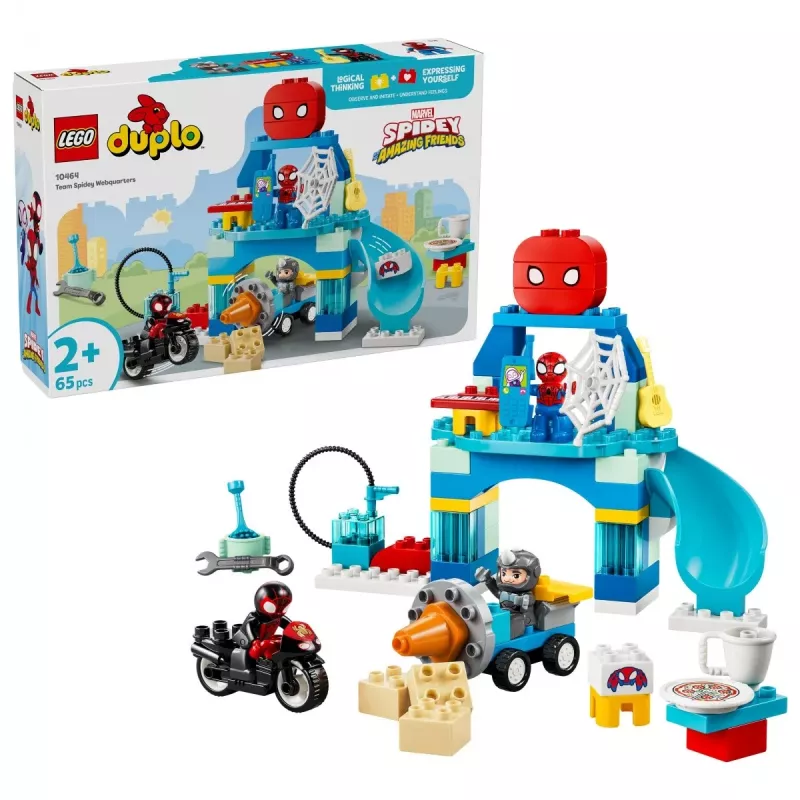 LEGO DUPLO Marvel 10464 Spidey komandos slėptuvė (65 d.)
