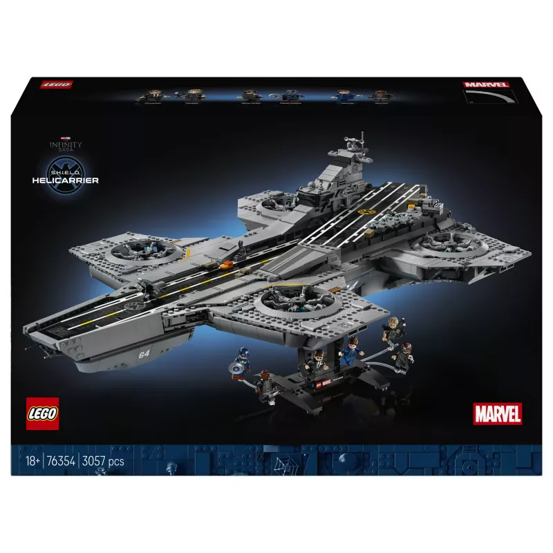 LEGO Marvel 76354 S.H.I.E.L.D. orlaivinis nešėjas (3057 d.)