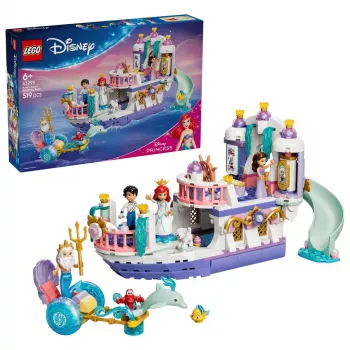 LEGO Disney 43299 Ariel karališkų vestuvių valtis (519 d.)
