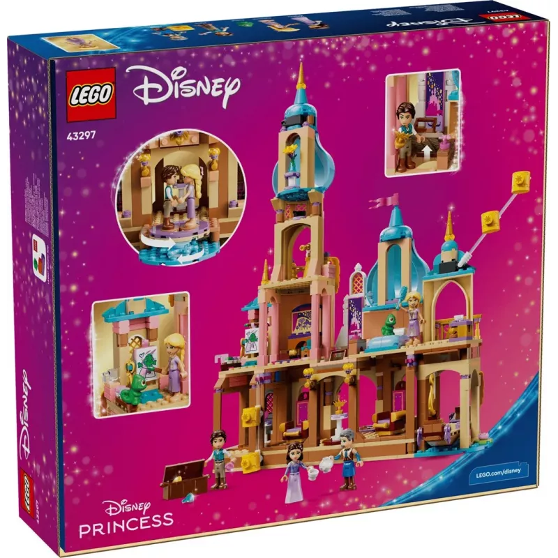 LEGO Disney 43297 Rapunzel pilis (676 d.)