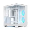 Fractal Design Pop 2 Vision White RGB ATX Mid-Tower korpusas (grūdintas stiklas)