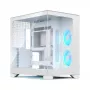 Fractal Design Pop 2 Vision White RGB ATX Mid-Tower korpusas (grūdintas stiklas)