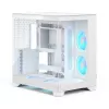 Fractal Design Pop 2 Vision White RGB ATX Mid-Tower korpusas (grūdintas stiklas)