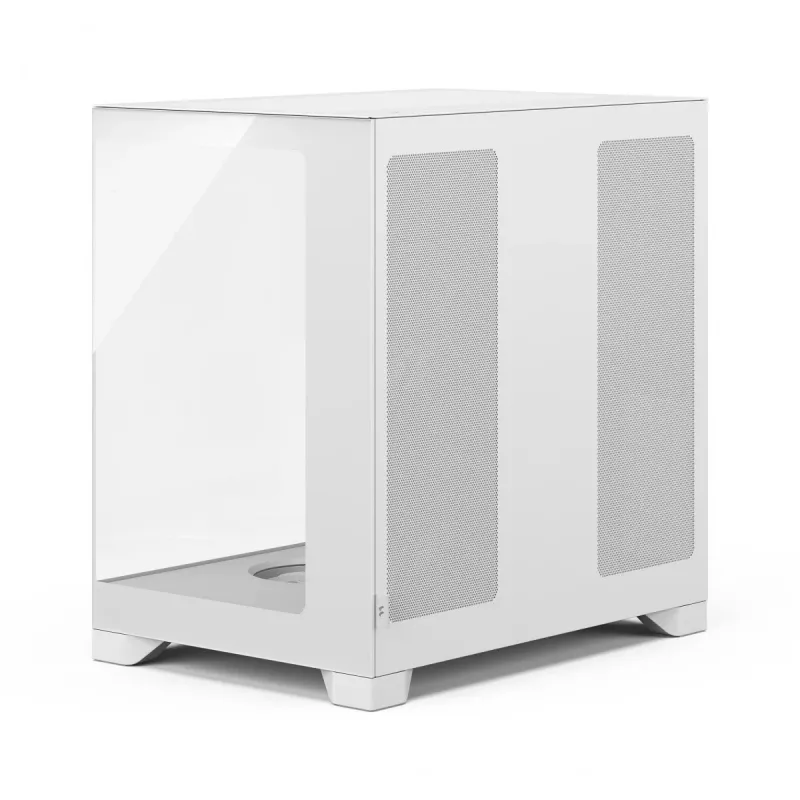 Fractal Design Pop 2 Vision White RGB ATX Mid-Tower korpusas (grūdintas stiklas)