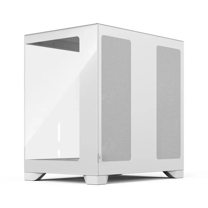 Fractal Design Pop 2 Vision White RGB ATX Mid-Tower korpusas (grūdintas stiklas)