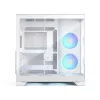 Fractal Design Pop 2 Vision White RGB ATX Mid-Tower korpusas (grūdintas stiklas)