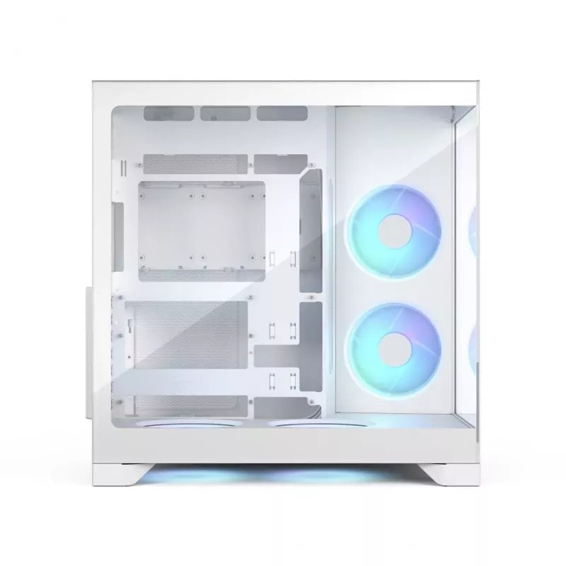 Fractal Design Pop 2 Vision White RGB ATX Mid-Tower korpusas (grūdintas stiklas)