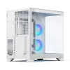 Fractal Design Pop 2 Vision White RGB ATX Mid-Tower korpusas (grūdintas stiklas)