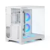 Fractal Design Pop 2 Vision White RGB ATX Mid-Tower korpusas (grūdintas stiklas)