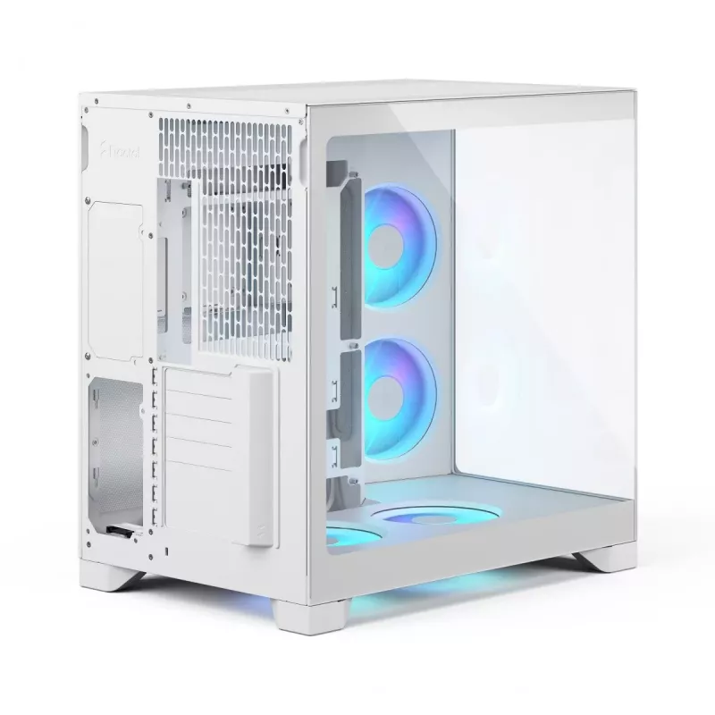 Fractal Design Pop 2 Vision White RGB ATX Mid-Tower korpusas (grūdintas stiklas)