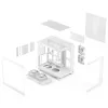 Fractal Design Pop 2 Vision White RGB ATX Mid-Tower korpusas (grūdintas stiklas)