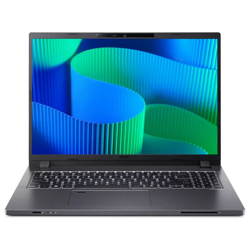 Acer TravelMate P2 16 verslo nešiojamas (Core 3 100U, 16GB, 256GB SSD, 16 inch 16:10, Win 11 Pro)