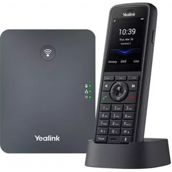 Yealink SIP-W79P Pro Patvarus DECT IP Telefonų Sistema Juoda (W70B + W59R Pro, IP67, Bluetooth 5.2)