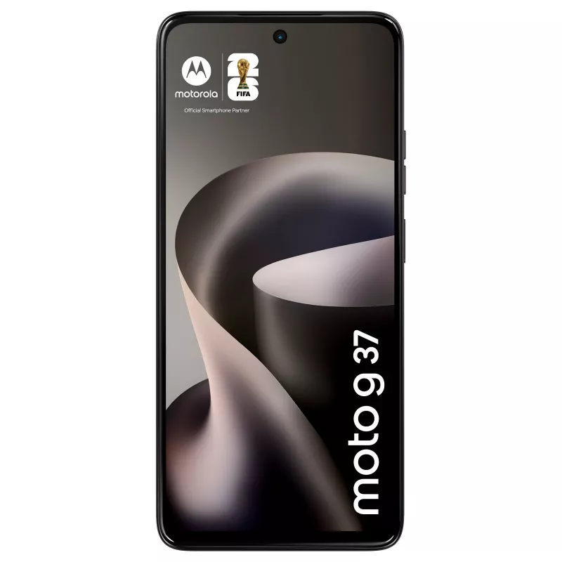 Motorola Moto G37 išmanusis telefonas - 6,67 inch Full HD+ 120Hz LCD - MediaTek Dimensity 6300 - 4 GB RAM - 128 GB atmintis - 50 MP kamera - 5200 mAh - 5G - Android 16 - IP64 - Pantone Impenetrable