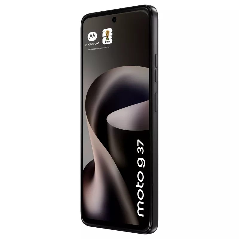 Motorola Moto G37 išmanusis telefonas - 6,67 inch Full HD+ 120Hz LCD - MediaTek Dimensity 6300 - 4 GB RAM - 128 GB atmintis - 50 MP kamera - 5200 mAh - 5G - Android 16 - IP64 - Pantone Impenetrable