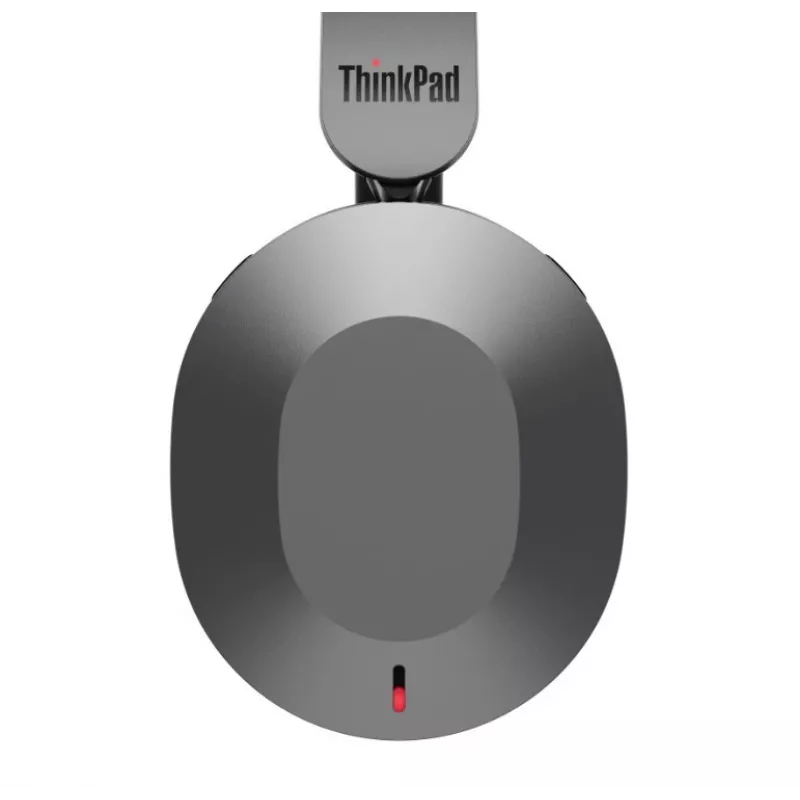 Lenovo ThinkPad Dual-Mode Wireless ANC Foldable Headset 8550 (Aura Edition) - USB-A, Microsoft Teams, Sound by Bose, Bluetooth 5.3, Black & Silver