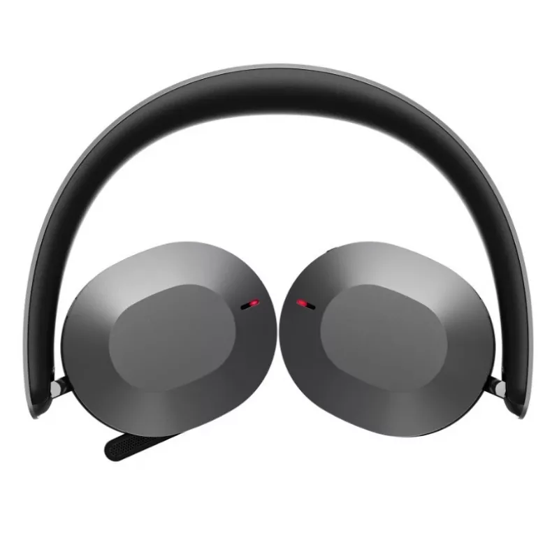 Lenovo ThinkPad Dual-Mode Wireless ANC Foldable Headset 8550 (Aura Edition) - USB-A, Microsoft Teams, Sound by Bose, Bluetooth 5.3, Black & Silver