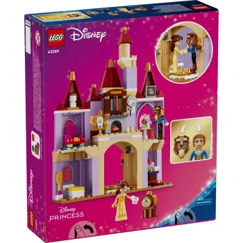 LEGO Disney 43289 Belle & the Beast's Enchanted Castle (254 pcs, Ages 5+)