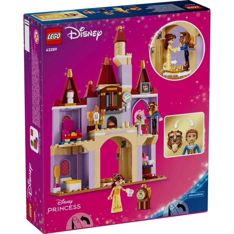 LEGO Disney 43289 Belle & the Beast's Enchanted Castle (254 pcs, Ages 5+)
