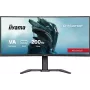 iiyama G-Master GCB3484WQSU-B2 Red Eagle 86.4 cm (34 inch) 3440 x 1440 pikselių UWQHD VA Išlenktas žaidimų monitorius 200Hz 0.6ms FreeSync Premium HDMI DisplayPort USB Hub Garsiakalbiai Juoda
