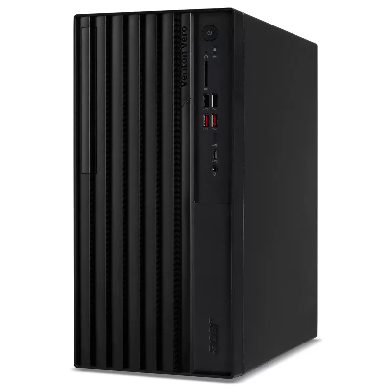 Stalinis kompiuteris Acer Veriton Vero M4 VVM4735GT Intel Core Ultra 5 225, 16 GB DDR5, 512 GB SSD, Intel Graphics, Windows 11 Pro, juoda