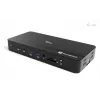 i-tec TB5 Triple Display Docking Station, 2x Thunderbolt 5, DP 2.1, 6x USB, M.2 NVMe lizdas, 2.5G LAN, SD/microSD, garsas, PD 140W