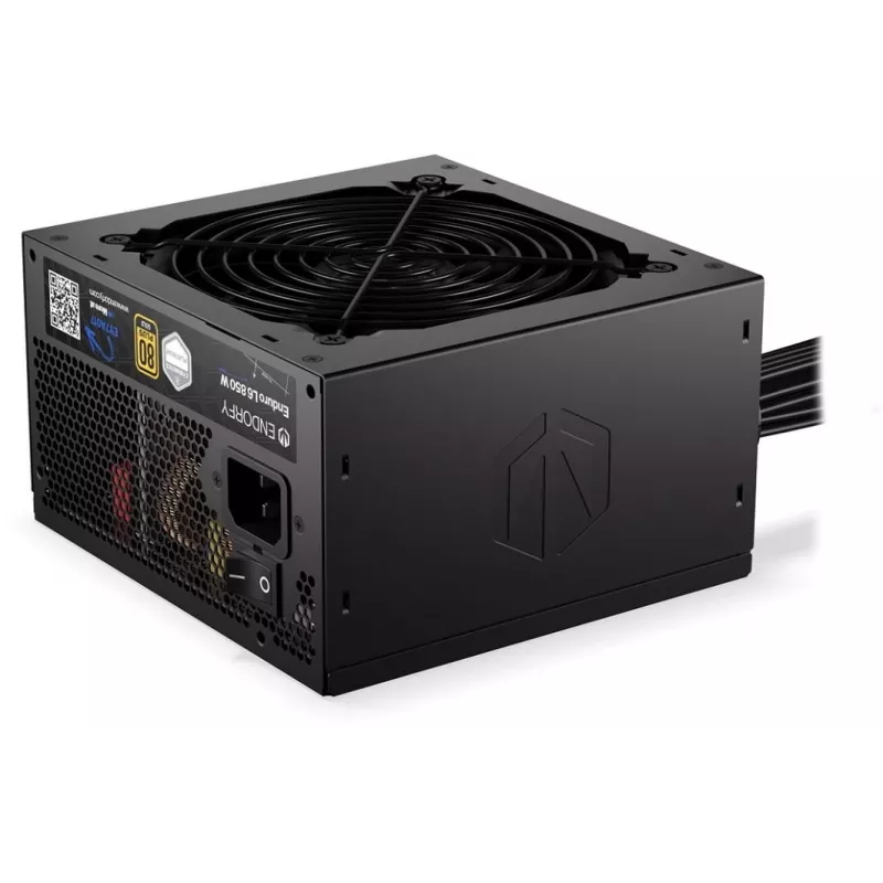 ENDORFY Enduro L6 850 W maitinimo blokas 20+4 pin ATX 3.1 80 PLUS Gold juodas