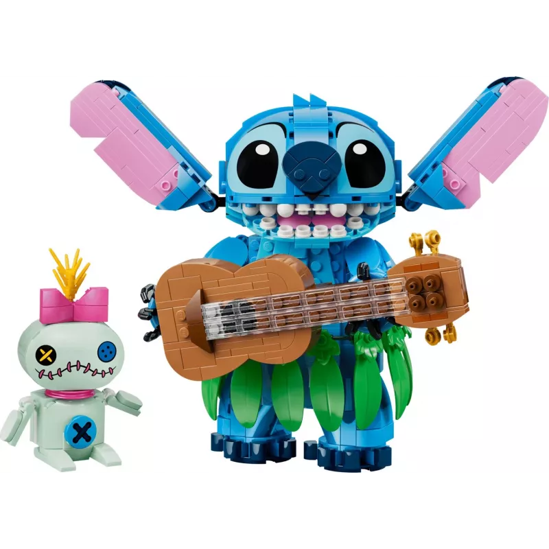 LEGO Disney 43296 Stitch & Scrump statybinis rinkinys (713 dalių)