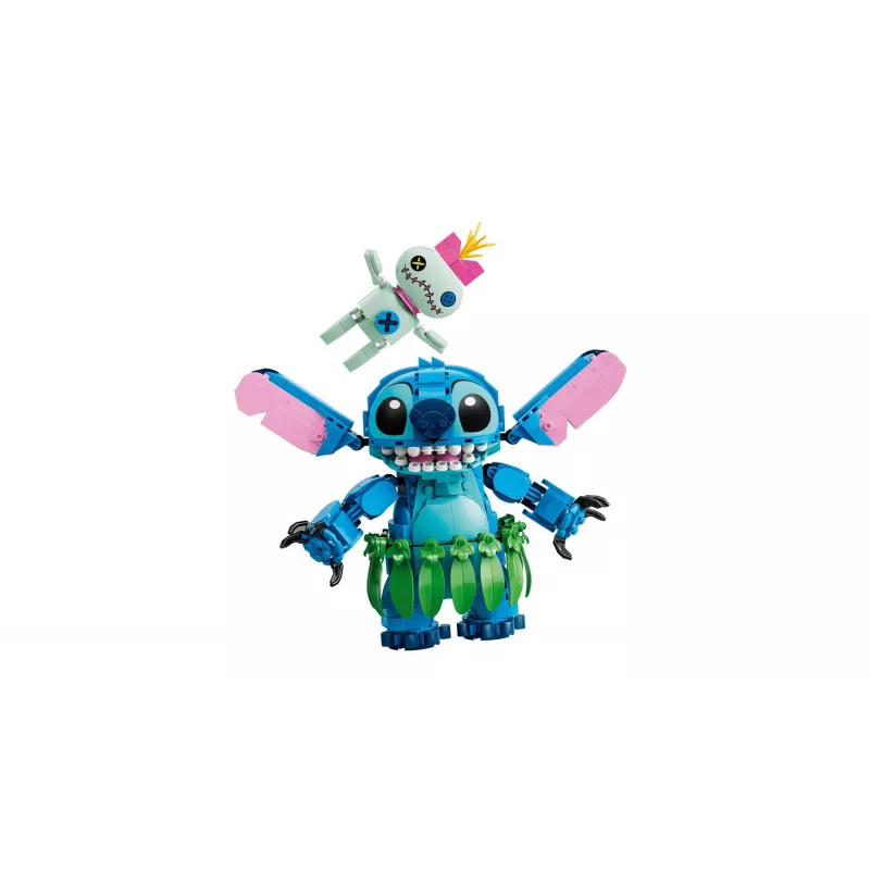 LEGO Disney 43296 Stitch & Scrump statybinis rinkinys (713 dalių)